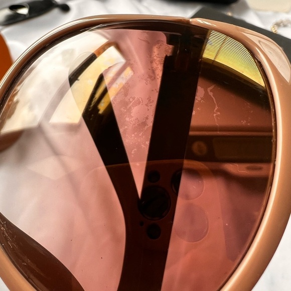 New Jimmy Choo Patty Nude pink Rose Women Sunglasses Authentic